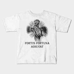 Fortis Fortuna Adiuvat John Wick Tattoo Kids T-Shirt